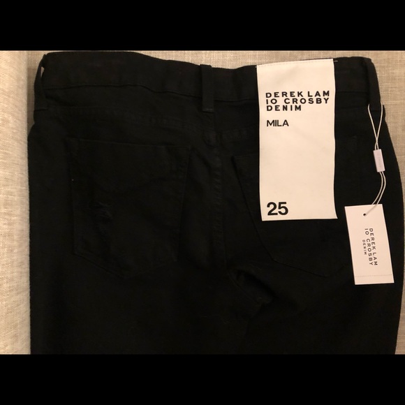 NWT Derek Lam 10 Crosby (DL10C) Mila Slim Pant - Picture 3 of 4